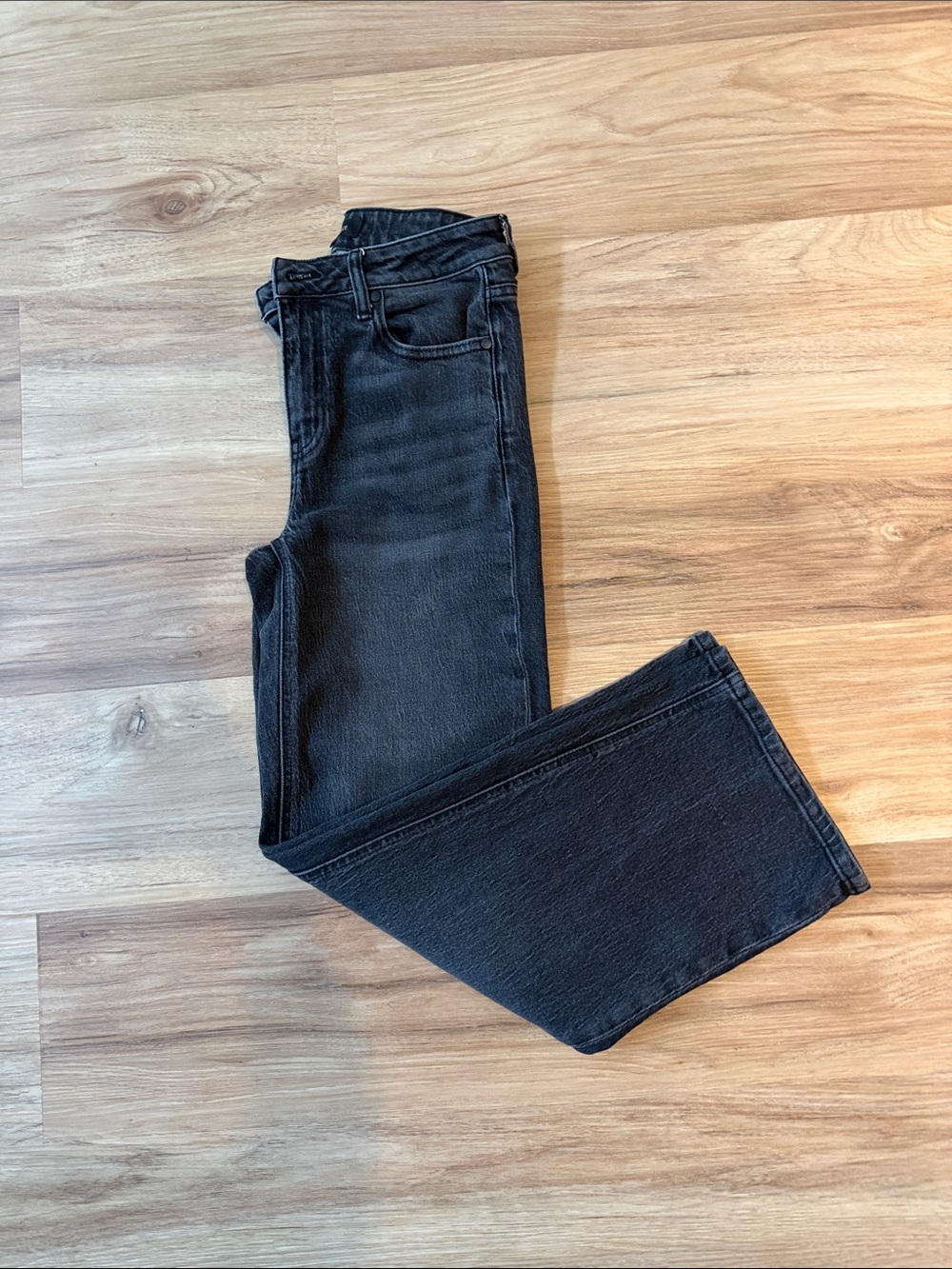 Quince Bella Stretch Relaxed Straight Jean Size 26
